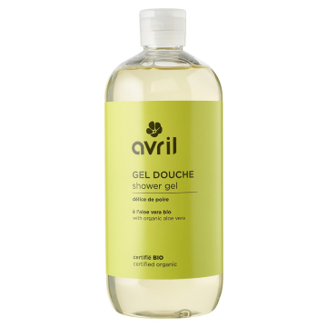 Avril BIO, Organic Shower Gel with Aloe Vera, Pear Scent, 500ml
