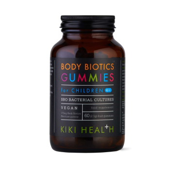 Kiki Health, Body Biotic For Children Real Fruit / Body Biotic Για Παιδιά με Φυσικά Φρούτα, 60 Ζελεδάκια