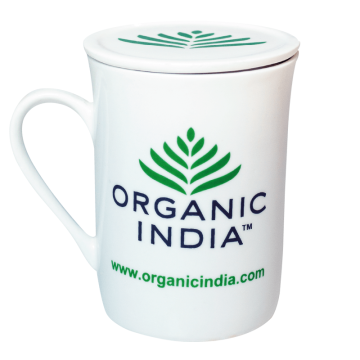 Organic India Ceramic Tea Mug / Κεραμική Κούπα για Τσάι