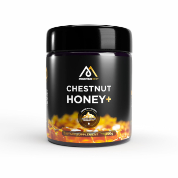 MountainDrop, Shilajit 25g Blend with Raw Chestnut Honey, 325g / Άλειμμα από Ακατέργαστο Μέλι Καστανιάς με 25γρ Shilajit, 325γρ