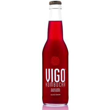 VIGO Kombucha, Lightbrew Acai, 330ml / Βιολογικό Ρόφημα Κομπούχα με Μούρα Ασάι, 330μλ