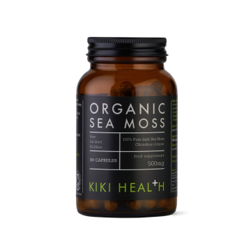 Kiki Health, Organic Irish Sea Moss / Βιολογικά Ιρλανδικά Βρύα Θάλασσας, 90 Χορτοφαγικές κάψουλες