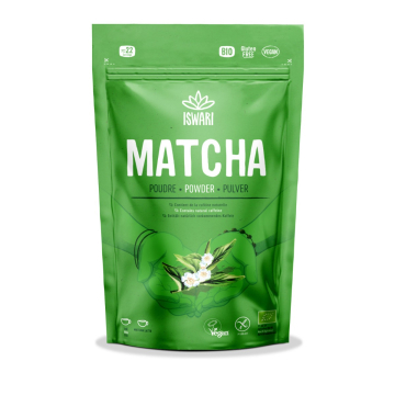 Iswari, BIO Matcha Powder, Gluten Free, 70g / Μάτσα σε σκόνη, 70γρ.