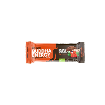 Iswari, BIO Buddha Energy Bar, Cacao & Guarana, Gluten Free, 35g / Μπάρα Ενέργειας με Κακάο & Γκουαρανά, 35γρ.