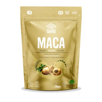 Iswari, BIO Maca Powder, Gluten Free, 250g / Μάκα σε σκόνη, 250γρ.