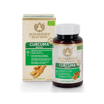 Maharishi Ayurveda, BIO Curcuma/ Βιολογικός Κουρκουμάς, 60 Ταμπλέτες