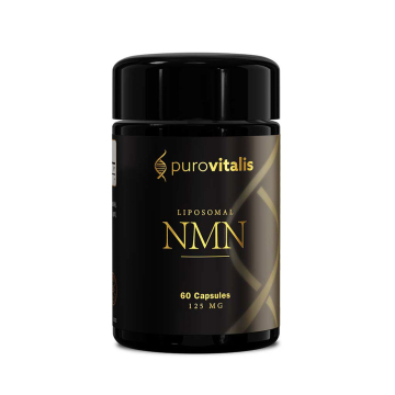 Purovitalis, Liposomal NMN, 60 Vegan Capsules / Λιποσωμικό Νικοτιναμίδιο Μονονουκλεοτίδιο, ΝΜΝ, 60 Χορτοφαγικές Κάψουλες
