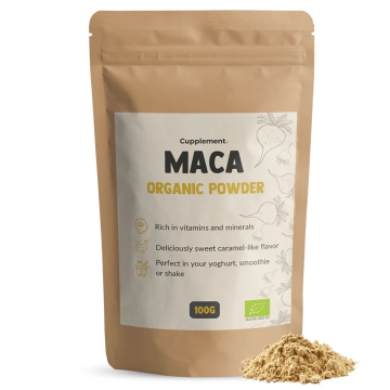 Cupplement, BIO Maca Powder/ Βιολογικό Μάκα σε Σκόνη, 100γρ