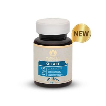 Maharishi Ayurveda, Pure (mumijo) Shilajit/ Αγνό (mumijo) Shilajit, 995mg, 60 Ταμπλέτες