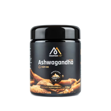 MountainDrop, Shilajit 25g Blend with Ashwagandha & Raw Chestnut Honey/ Άλειμμα από Ακατέργαστο Μέλι Καστανιάς με Ασβαγκάντα & 25γρ Shilajit, 330γρ