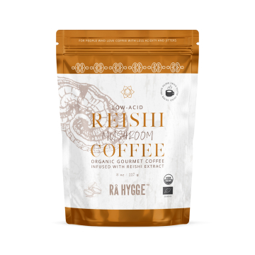 Rå Hygge, BIO Reishi Mushroom Coffee, Filter Ground/ Βιολογικός Καφές με Μανιτάρια Reishi, Αλεσμένος με Φίλτρο, 227g 