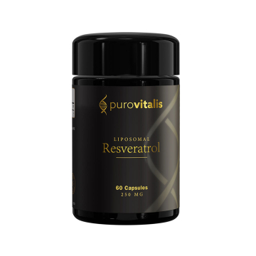 Purovitalis, Liposomal Trans-Resveratrol 240mg, 60 Vegan Capsules / Λιποσωμική trans-ρεσβερατρόλη 240mg, 60 Χορτοφαγικές Κάψουλες 