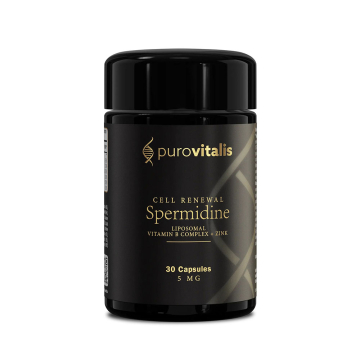 Purovitalis, Liposomal Spermidine Fusion, 30 Vegan Capsules / Λιποσωμικό Μίγμα Σπερμιδίνης, 30 Κάψουλες