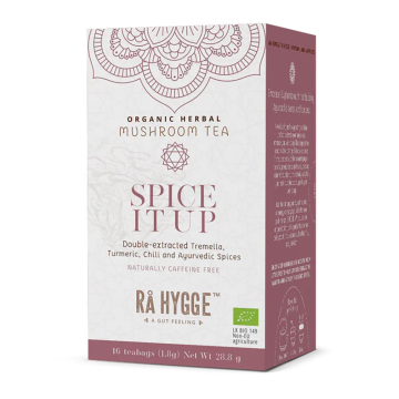 RA Hygge, BIO Spice It Up, Herbal Tea with Tremella/ Βιολογικό Τσάι Βοτάνων με Tremella, 16 Σακουλάκια