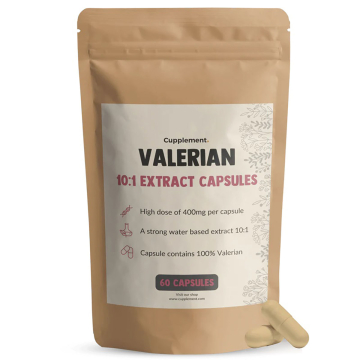 Cupplement, Valerian Extract/ Εκχύλισμα Βαλεριάνας, 60 Κάψουλες