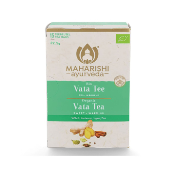 Maharishi Ayurveda, BIO Herbal Tea, Vata/ Βιολογικό Τσάι από Βότανα, Vata, 15 Φακελάκια Τσαγιού