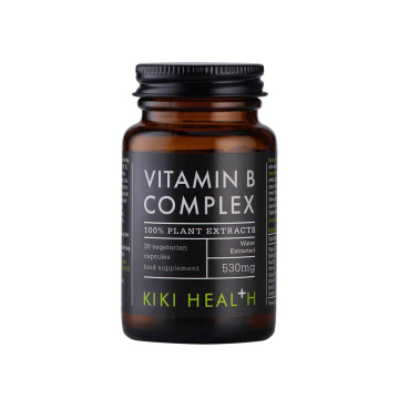 Kiki Health, Vitamin B Complex/ Σύμπλεγμα Βιταμινών Β, 30 Φυτικές Κάψουλες