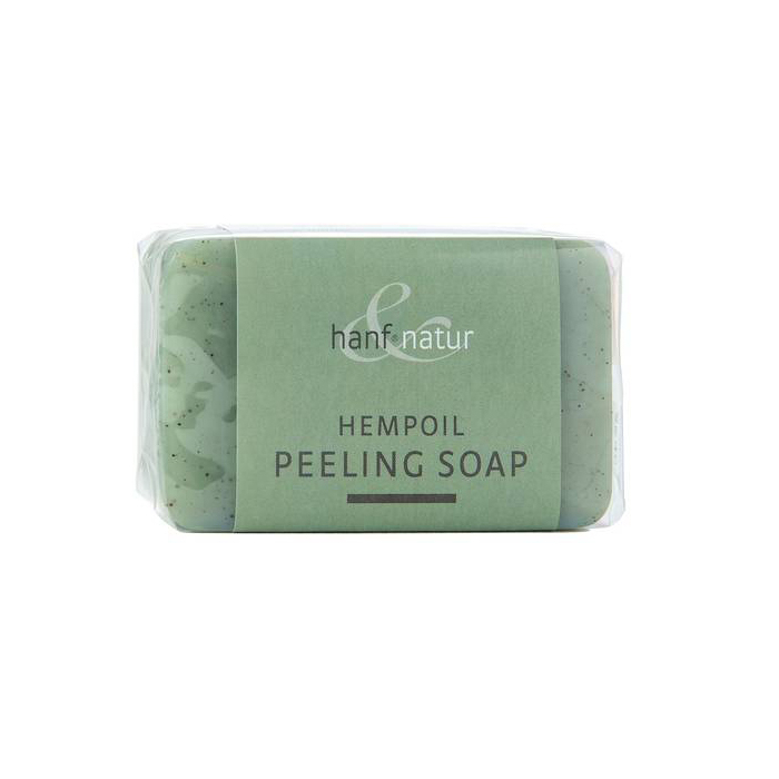 Hanf-Natur, Hemp Oil Soap, Peeling, 100g | Herbalista